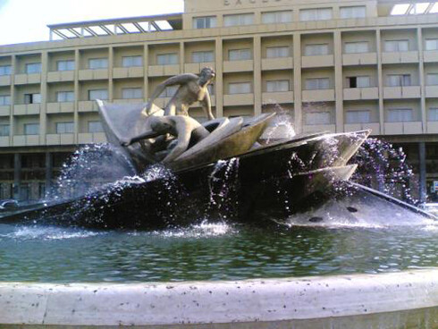 La Fontana dei Malavoglia in piazza Verga a Catania