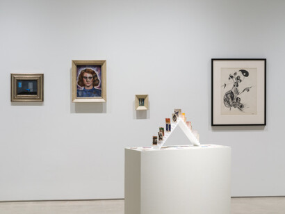 Various artists, Dictation from the other side, exhibition view. Courtesy of Karma Gallery