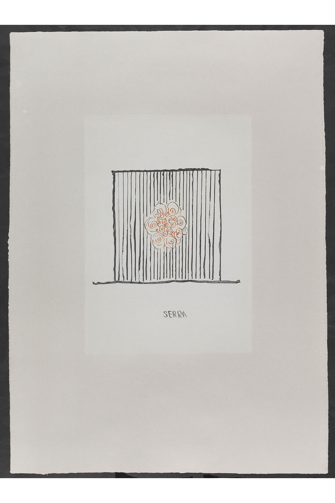 Thomas Schütte, Untitled, 2014, Approx. 58 x 80 cm (framed). Edition of 10. © Thomas Schütte, Courtesy Cahiers d'Art