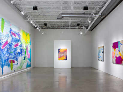 Monique van Genderen, Paintings, 2023, photo by Brian Lockhart. Courtesy of Quint Gallery