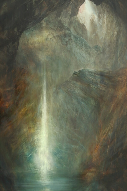 James Naughton, Cave, 120 x 70 cm