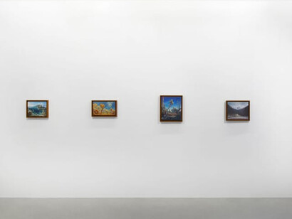 Hicham Berrada, Dilutions, exhibition view. Courtesy of Mennour Gallery