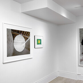 Georges Rousse, Quiet spaces, exhibition view. Courtesy of Sous Les Etoiles Gallery