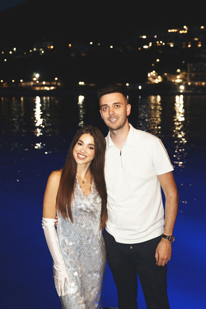 Anna Lazarević and Bojan Dragaš