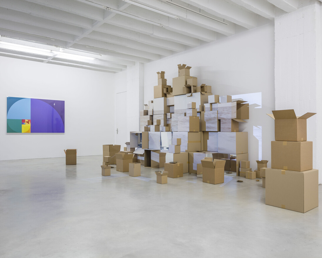 Hreinn Friðfinnsson, Hulduklettur, Installation view Galerie Nordenhake Berlin 2017; Courtesy the artist and Galerie Nordenhake Berlin / Stockholm; Photo: Gerhard Kassner