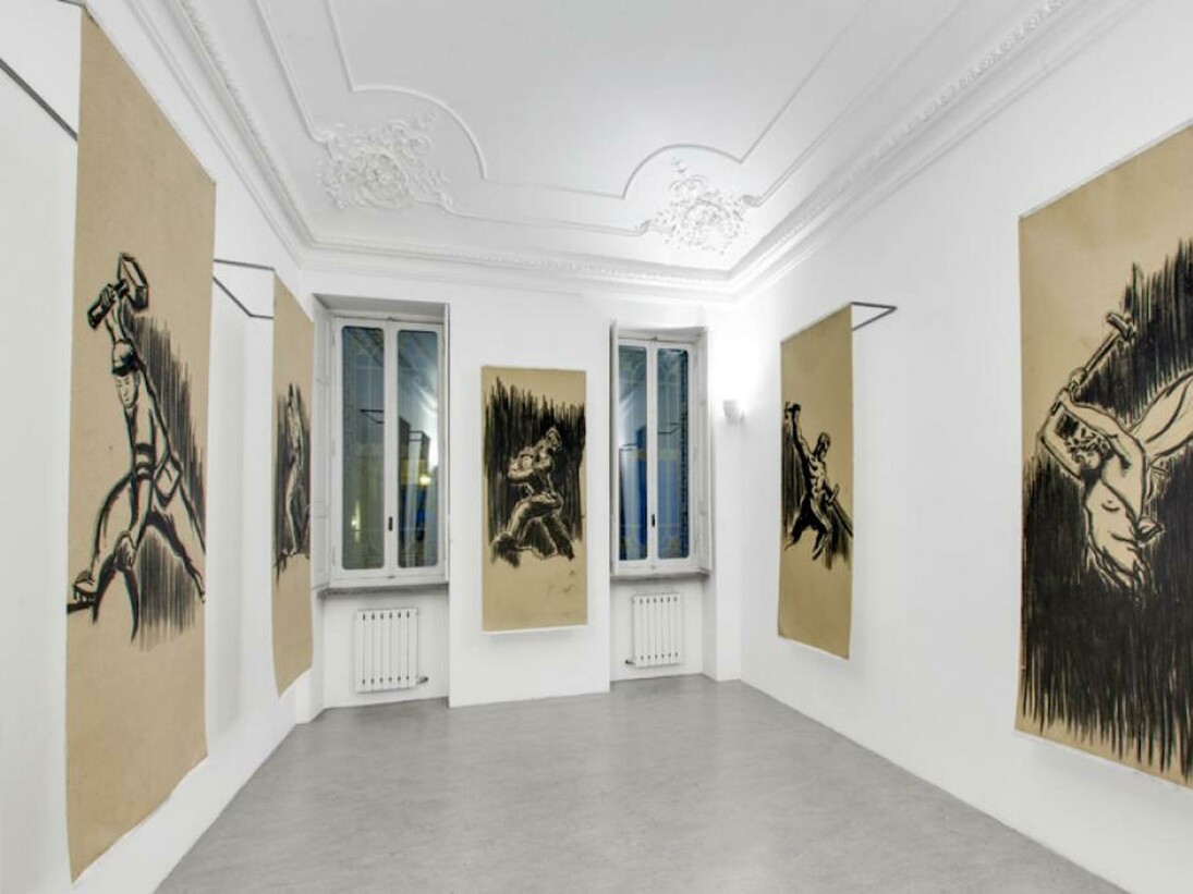 Cosimo Veneziano, exhbiition view. Courtesy of Alberto Peola