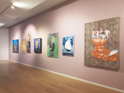 An Uncanny Likeness, Exhibition view. Courtesy of Simon Lee Gallery
