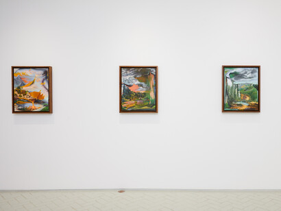 Annie Lapin, Unwilded, exhibition view. Courtesy of Nazarian / Curcio Gallery. Photos by Christopher Wormald