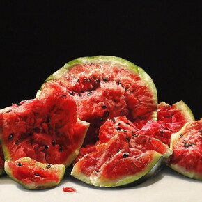 Oil & Water, Exhibition view. Courtesy of Gallery 901