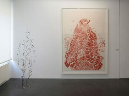 Corps et Ames, Exhibition view. Courtesy of Jeanne Bucher Jaeger