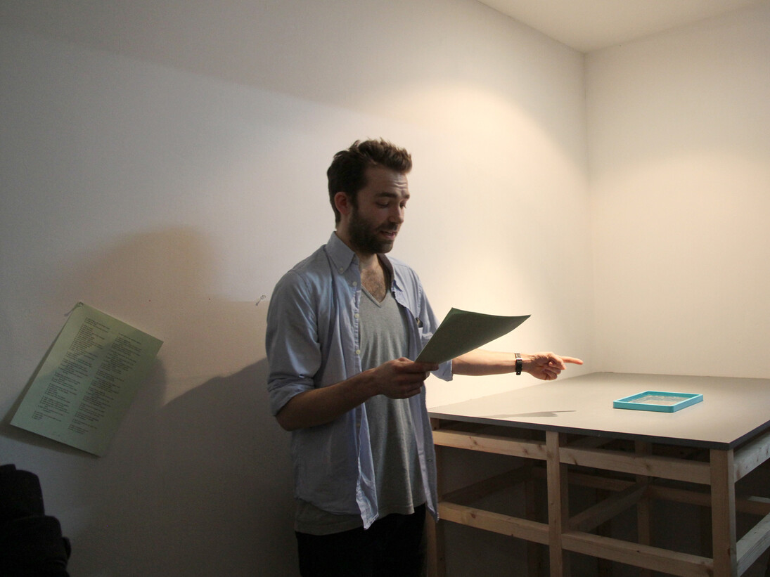 Patrick Coyle, 'It said', 2015, Image courtesy of the artist and ANDOR, 2015
