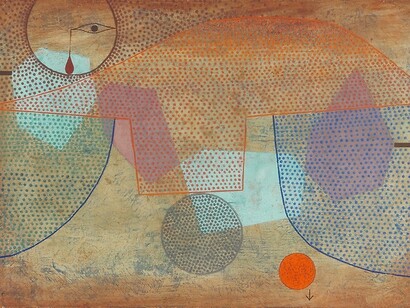 Paul Klee (1879-1940). Atardecer, 1930, Musée de l'Orangerie, Paris, Francia