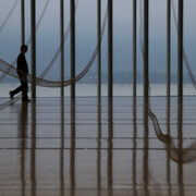 Cooking Sections, Las olas perdidas (Les vagues perdues), vue de l'exposition. Avec l'aimable autorisation du Centro Botín