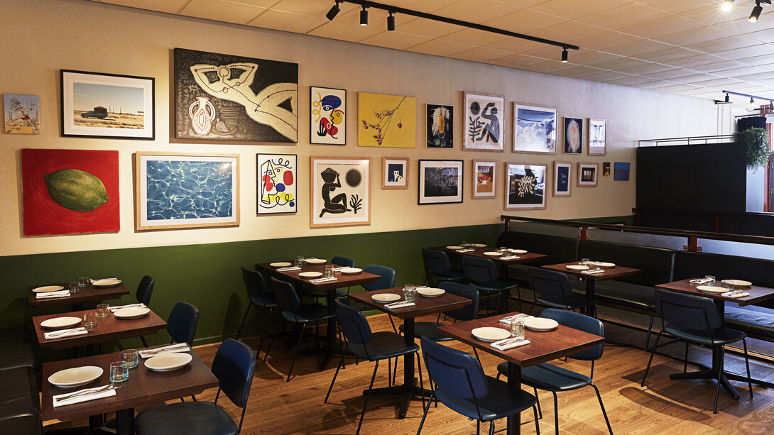 Honey and Smoke Grill House, ground floor interior, 2023. Photo: Patricia Niven