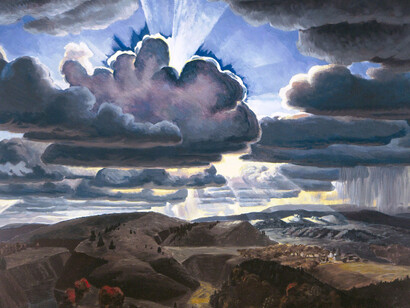 Charles E. Burchfield. Reproduced with permission from the Charles E. Burchfield Foundation and the Burchfield Penney Art Center
