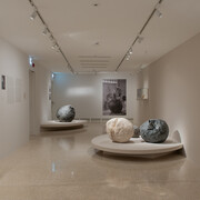 Manu-facture: the ceramics of Lucio of Fontana, exhibition view. Courtesy of Peggy Guggenheim Collection