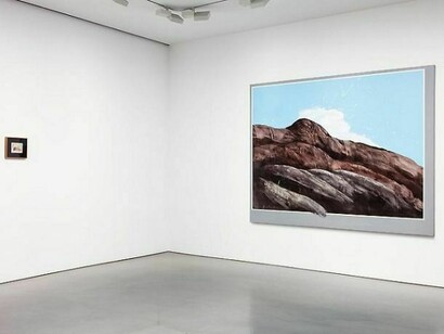 Installation views: Llyn Foulkes. Andrea Rosen Gallery 2, New York October 12 - November 16, 2013. Photograph taken by Lance Brewer, courtesy of Andrea Rosen Gallery  