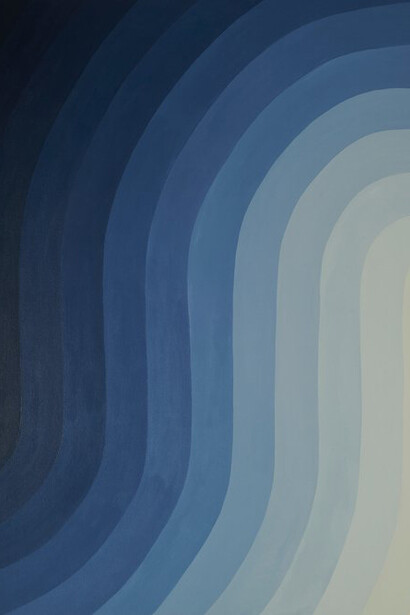 Erica Hauser, Blue spectral, 2024. Courtesy of the Robin Rice Gallery