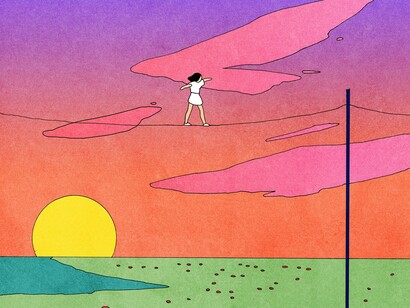 La collezione Primavera-Estate di RedValentino, illustrazione di Maria Medem