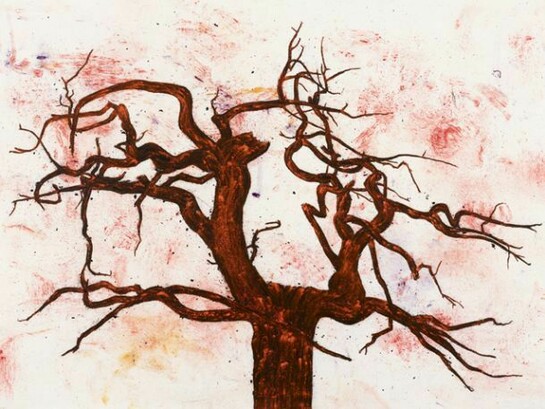 Tony Bevan, Tree (no 2) (PP1220), 2012