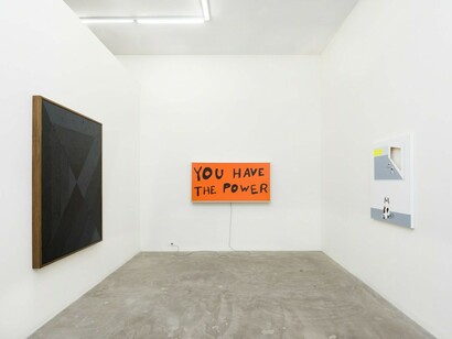 I love L.A, Exhibition view. Courtesy of Praz-Delavallade