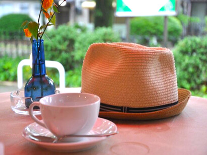 Café in Kyoto © Alma Reyes
