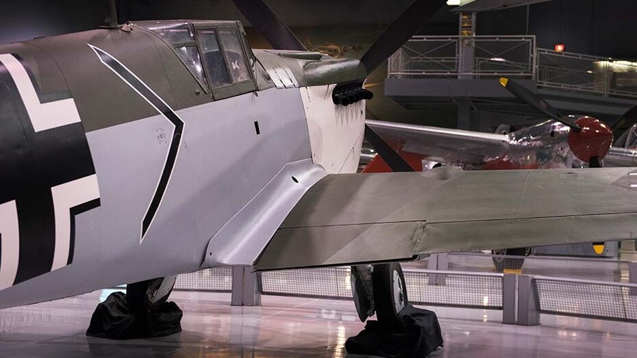 Messerschmitt/Hispano Buchon HA1112-M1L - N109BF. Courtesy of EAA