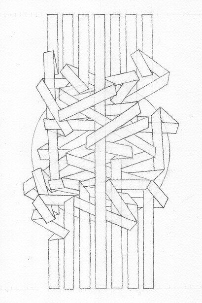 20 x 20cm, charcoal on paper, 2018 