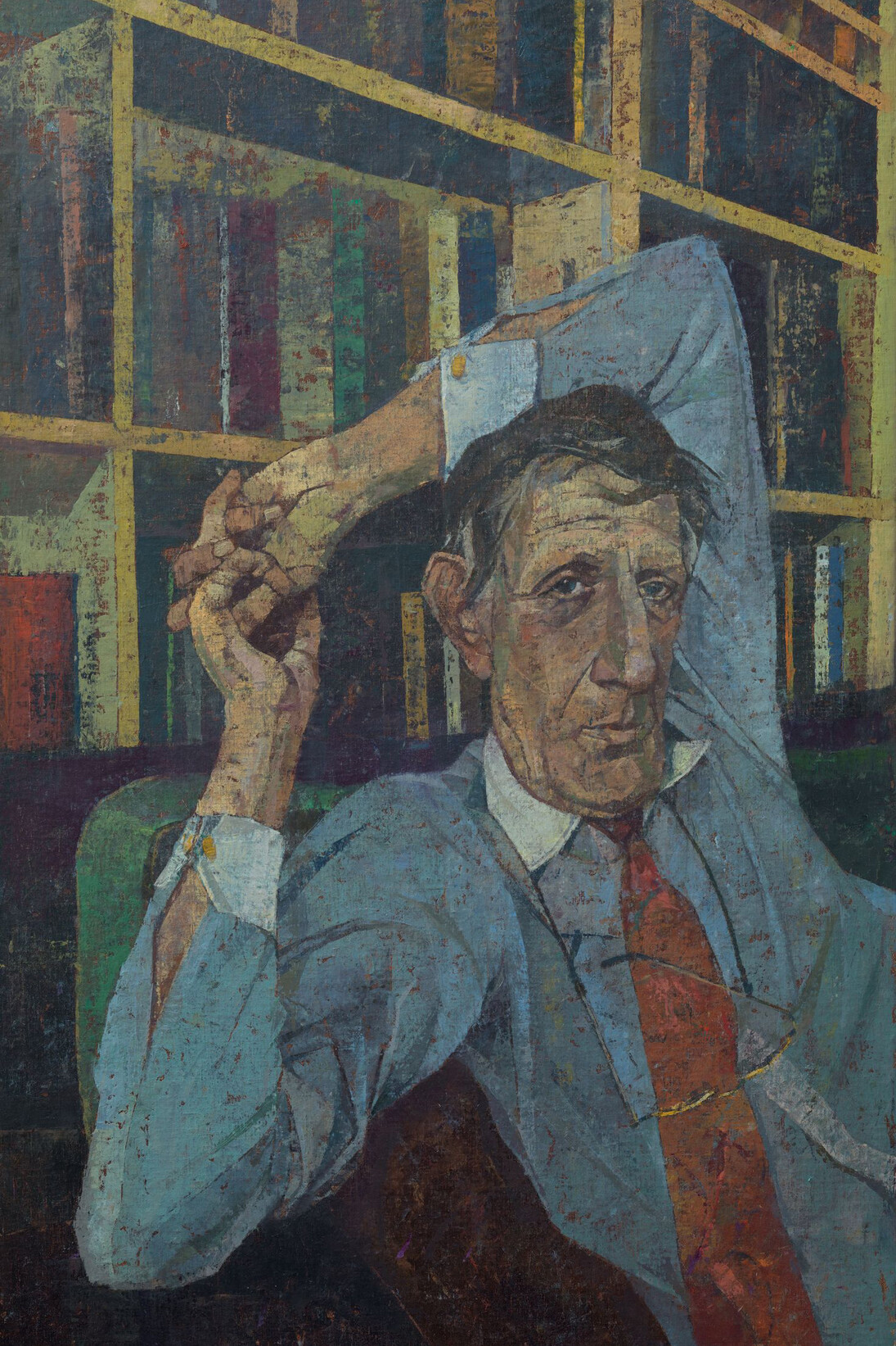 Saied Dai, The Polymath (Portrait of Sir Jonathan Miller)