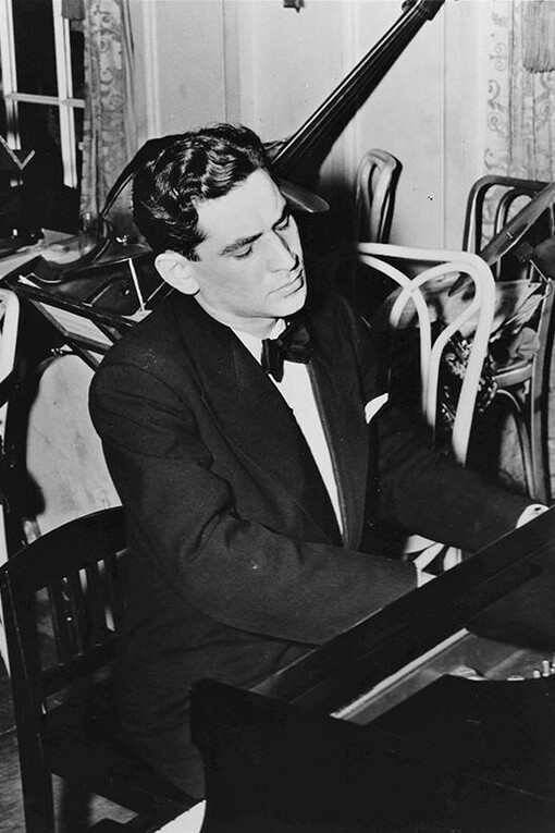 Leonard Bernstein at 100. Courtesy of Skirball Cultural Center