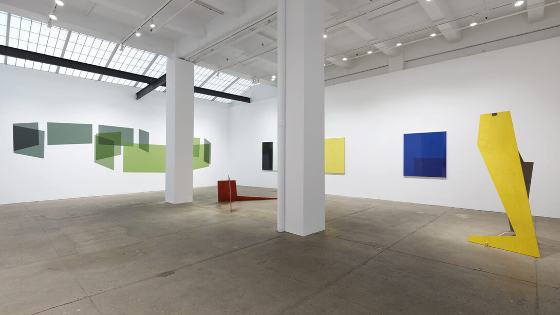 Kate Shepherd, ABC and sometimes Y, exhibition view. Courtesy of Galerie Lelong