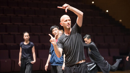 Wayne McGregor. Foto di On Andy 