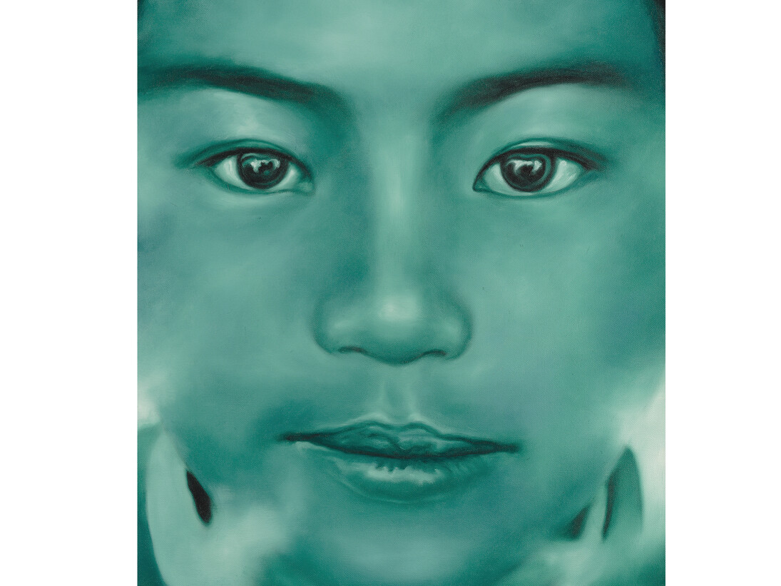Tsewang Tashi, Untitled No. 8, 2009, oil on canvas, 53 x 41 cm – 21 x 16 in