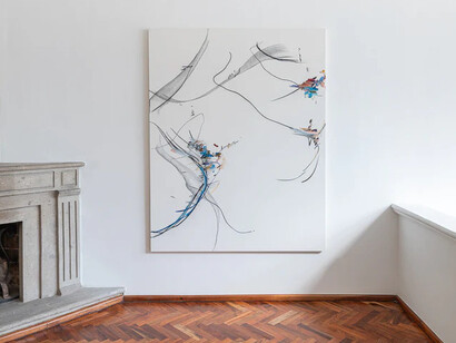 Xiyao Wang, Lightly floats and drifts the boat, exhibition view. Courtesy of König Gallery