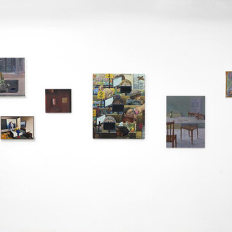 Various artists, Looking in, looking out, exhibition view. Courtesy of Monya Rowe Gallery