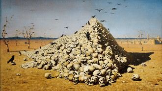 «La Apoteosis de la guerra» (1871), Vasili Vereshchaguin