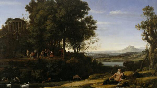 Claude Lorrain (Claude Gellée)
Landscape with Apollo and the Muses