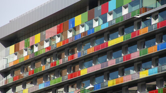 Instituto Nacional de Estadística, designed by César Ruiz-Larrea, Madrid, España