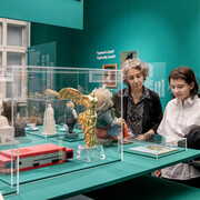 Linz blick. Die stadt im fokus, ausstellungsansicht. Mit freundlicher genehmigung des Nordico Stadtmuseum