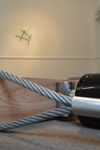 Work by Arcangelo Sassolino. Courtesy of Repetto Gallery 