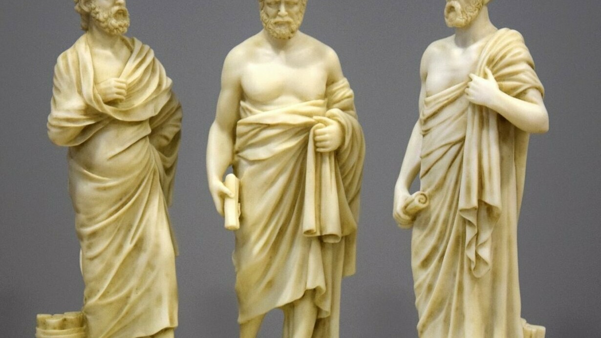 Platón, Sócrates y Aristóteles