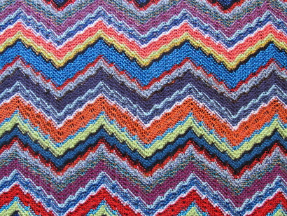Dettaglio trama maglia Missoni