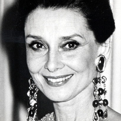 Un intenso ritratto di Audrey Hepburn