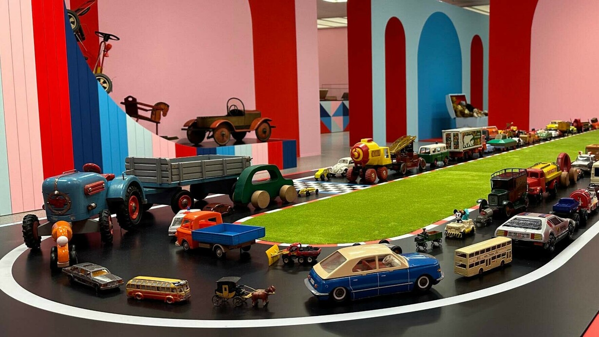 Mark Dion, Delirious toys, Ausstellungsansicht. Mit freundlicher Genehmigung der Bundeskunsthalle