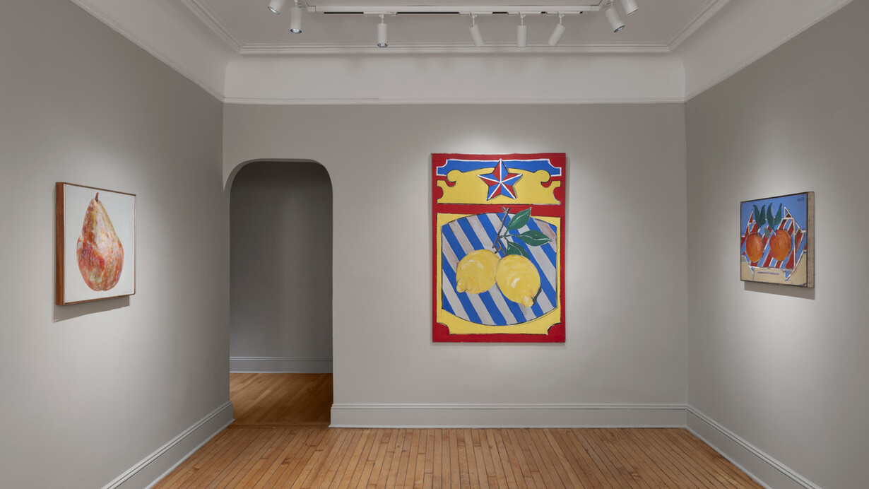 Don Nice, Early works, 1963-68, exhibition view. Courtesy of Craig Starr Gallery