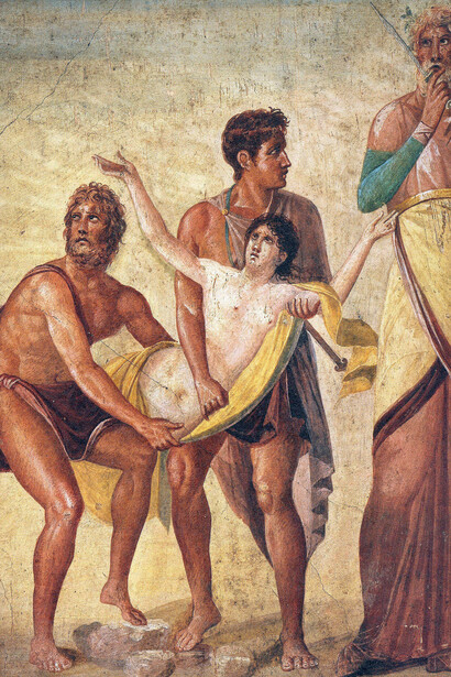 Campania, antico affresco