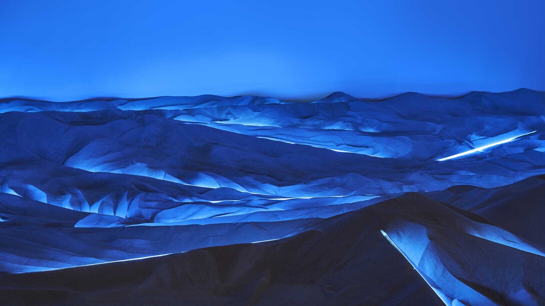 Laddie John Dill, Eastern standard time, exhibition view. Courtesy of Norton Museum of Art