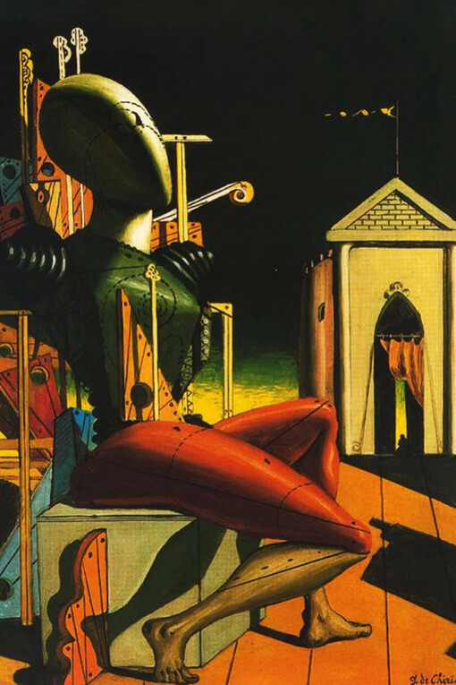 Giorgio de Chirico, El predicador, 1916