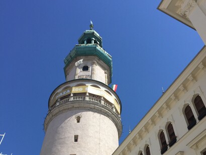 La Torre Civica della città, Sopron, Ungheria. Foto di Flavius Roversi