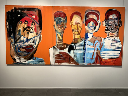 Hebrew Boys. Courtesy of Richard Beavers Gallery